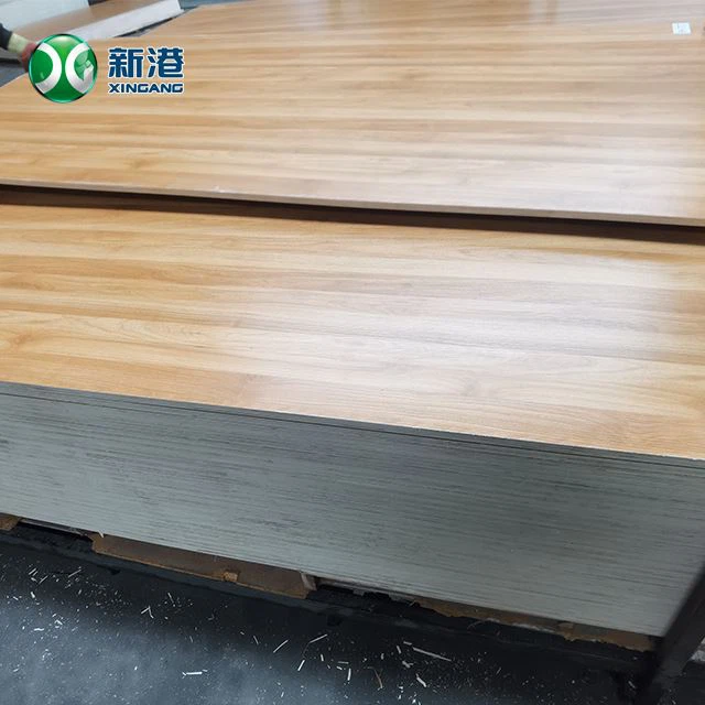 Yelllow hrast Melamine obrazno MDF