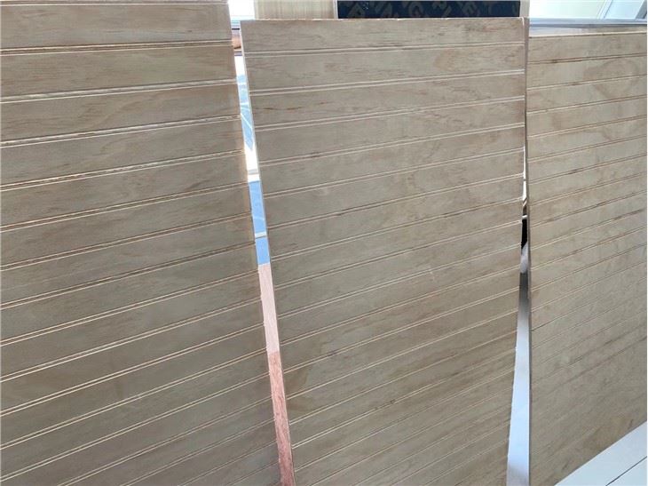 Pine Grooved Plywood