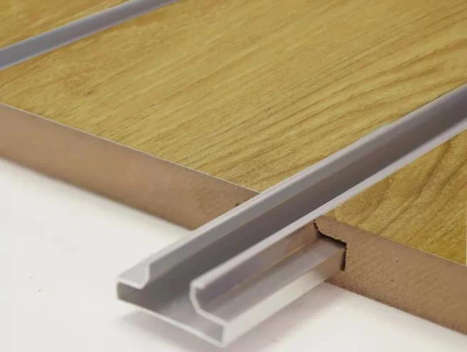 Stenska plošča iz aluminijaste letve z režami, stenska plošča iz MDF plošče