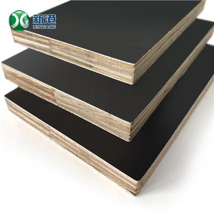 Factory Direct Black Construction Concrete Template Opažna jedra iz topola 15 mm 18 mm Vezan les s folijo za opaže